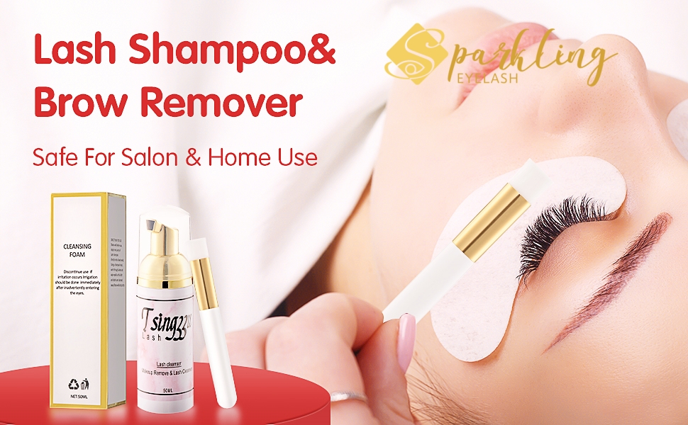 Private Label Kirpik Uzatma Təmizləyicisi: Parıldayan Eyelash®