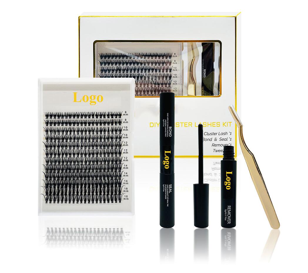 DIY Cluster Lash Kit ilə mükəmməl tüklü kirpik görünüşünə nail olun
