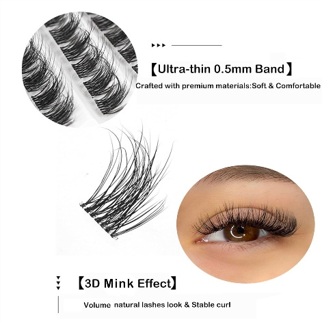 Pingdu Sparkling Eyelash® ilə DIY Mega Həcmli Kirpik Uzantıları