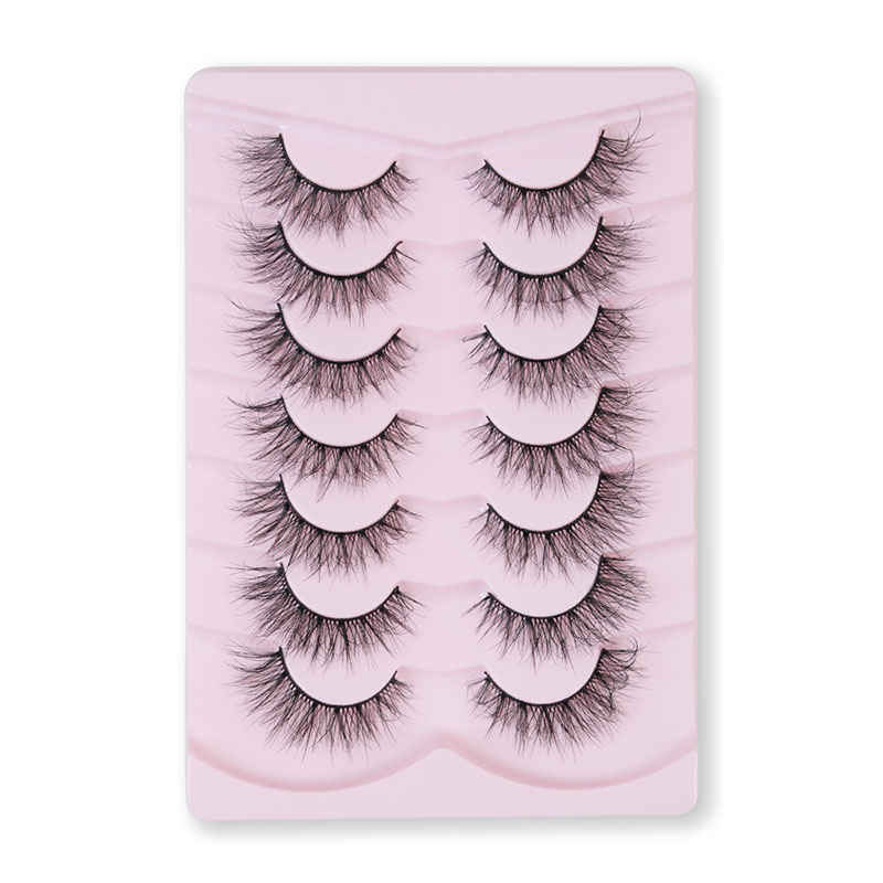 3D Wispy Strip Kirpiklər Saxta Kirpiklər