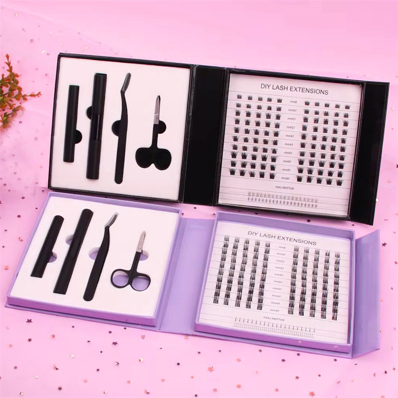 DIY Eyelash Bond və Sealer Kirpik Uzatma Kiti