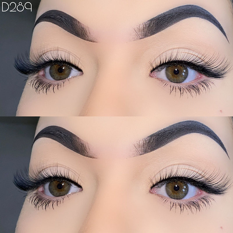 Mink Lashes Wispy Lashes Tülkü Gözü Həcmli Kirpik Uzatma