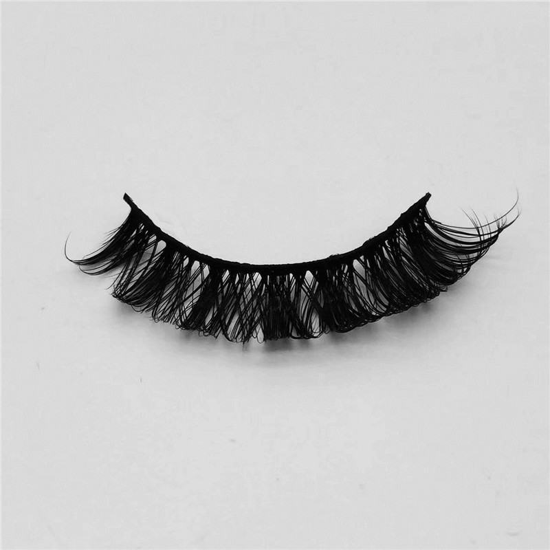 Rus Həcmi 3D Effekti 15MM Faux Mink Kirpiklər
