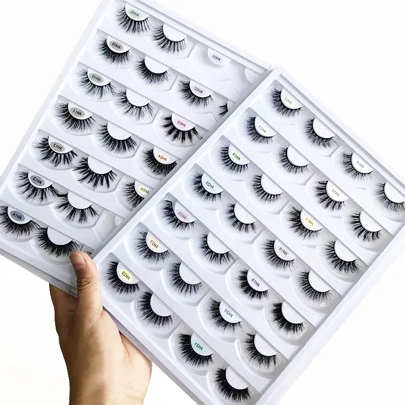 Faux Vegan 3D Fiber Kirpiklər Cruelty Free